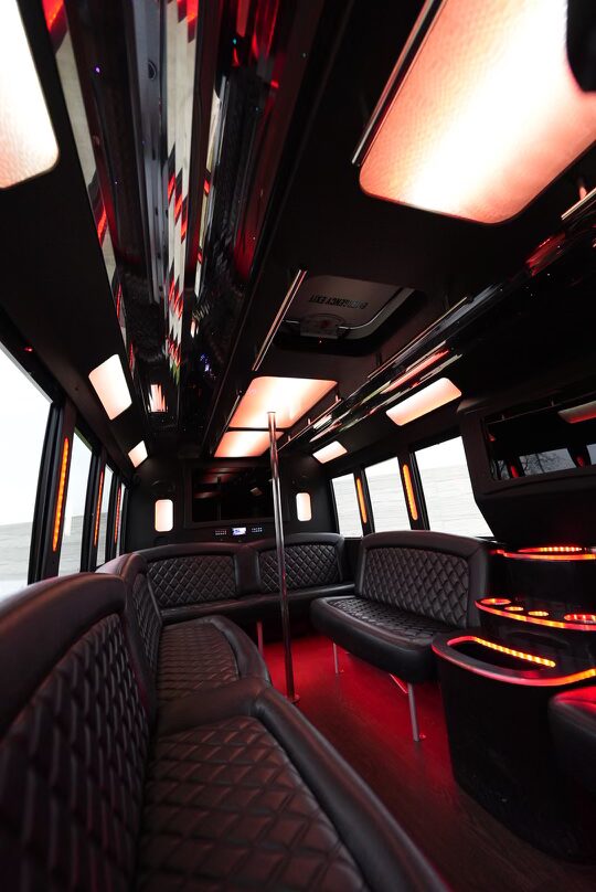 Party bus, mini bus & coach from the TIED LIMO fleet