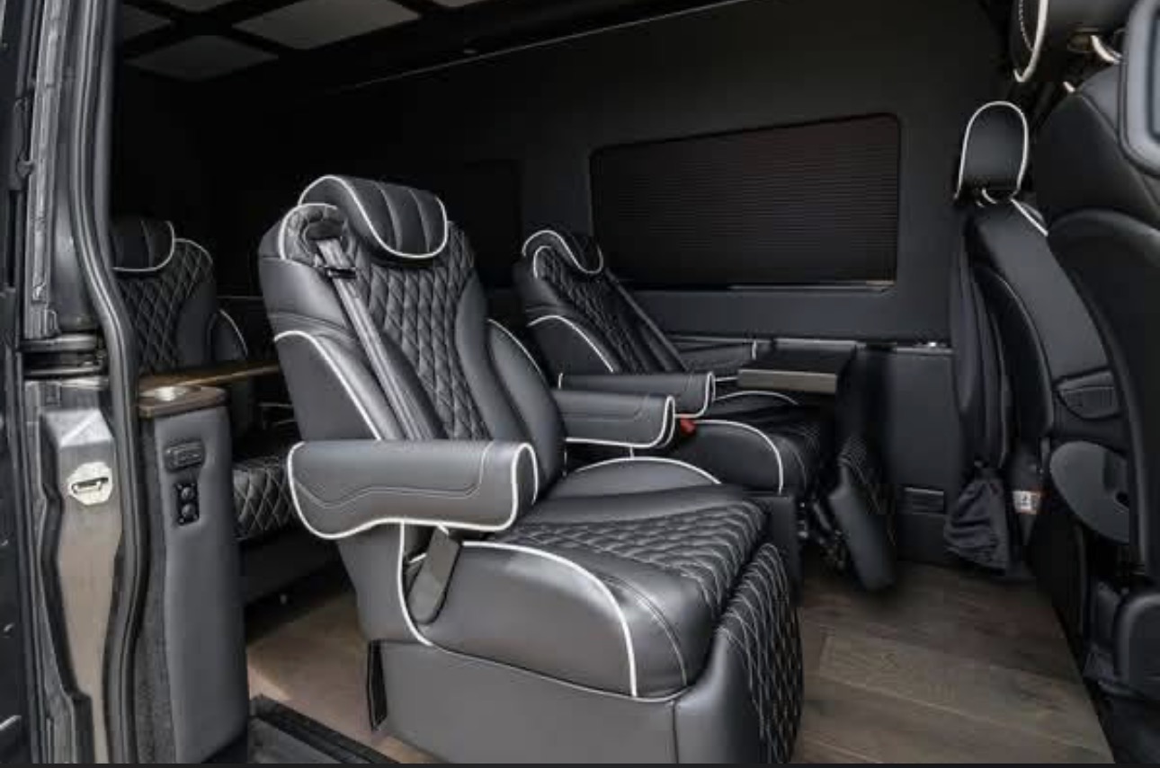 Mercedes Sprinter from the TIED LIMO fleet